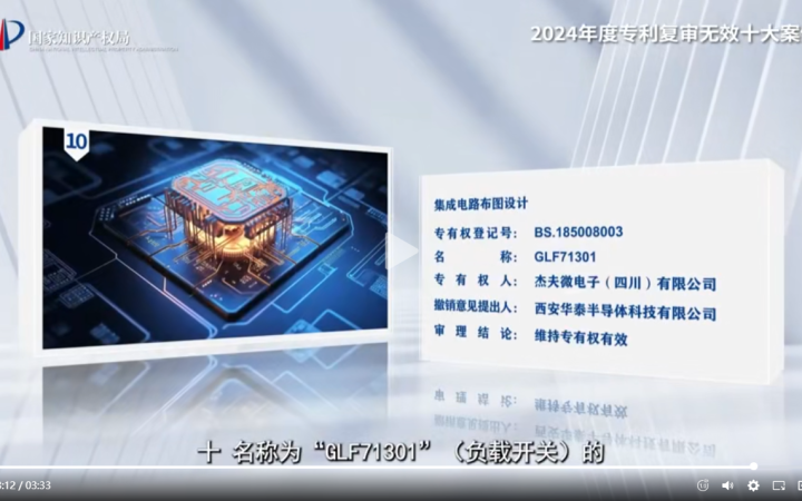 三聚陽(yáng)光代理案件入選國(guó)家知識(shí)產(chǎn)權(quán)局2024年度專(zhuān)利復(fù)審無(wú)效十大案件